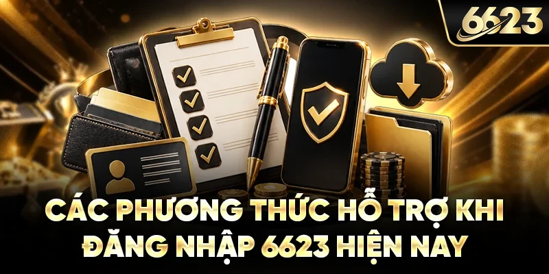 Các phương thức hỗ trợ khi đăng nhập 6623 hiện nay