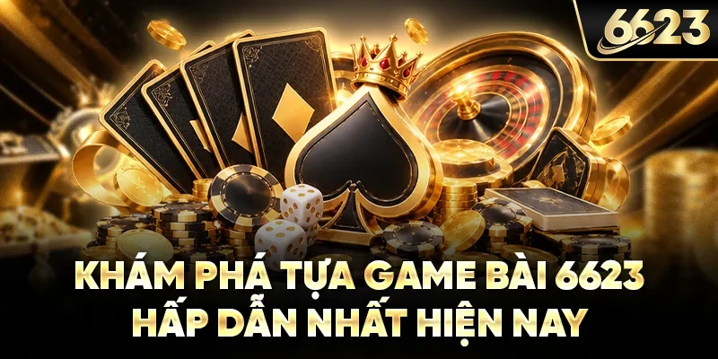 Khám phá tựa game bài 6623 hấp dẫn nhất hiện nay
