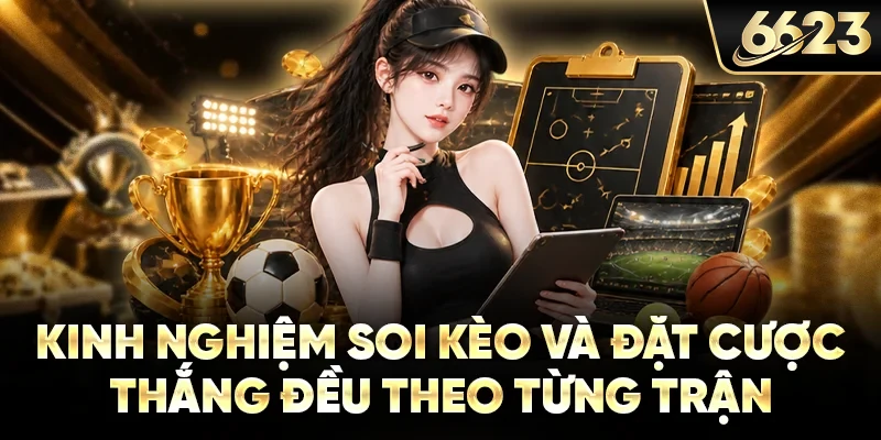 Kinh nghiệm soi kèo và đặt cược thắng đều theo từng trận